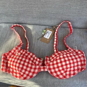Berlook Bikini Set Red Gingham